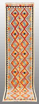 A RUNNER, Kilim, ca 298 x 77 cm.