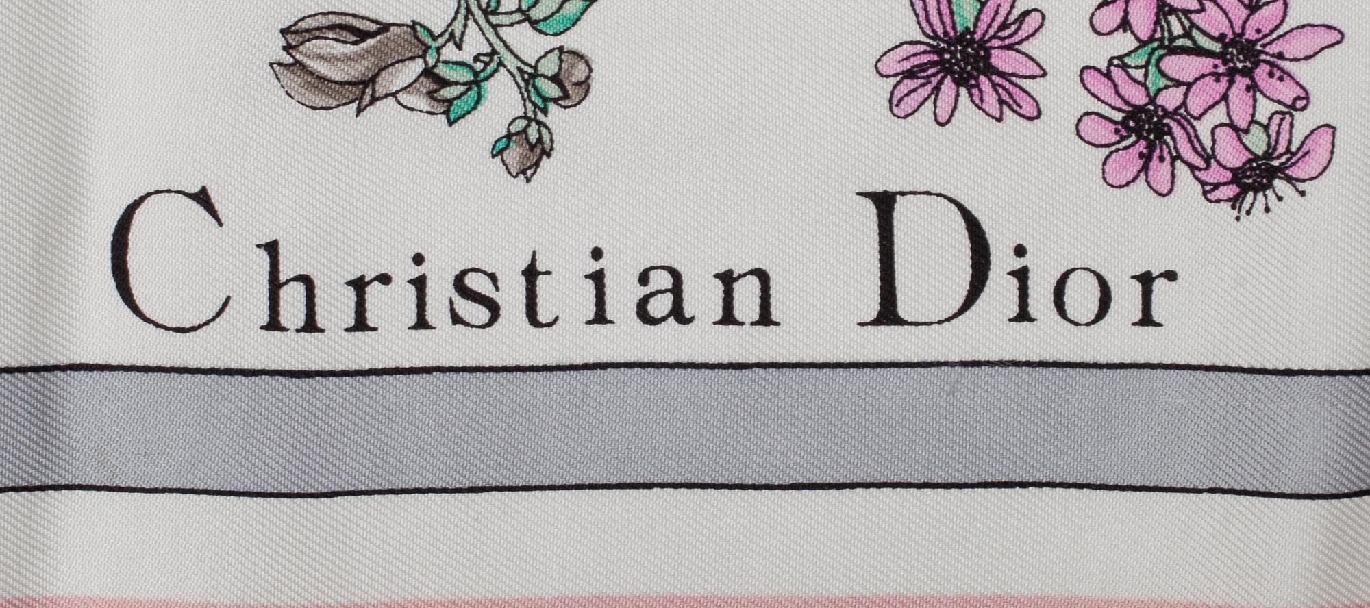 SCARF, Christian Dior.