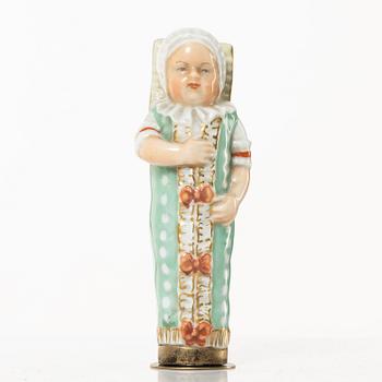 Royal Copenhagen, a needle case, Denmark, 19th Century.