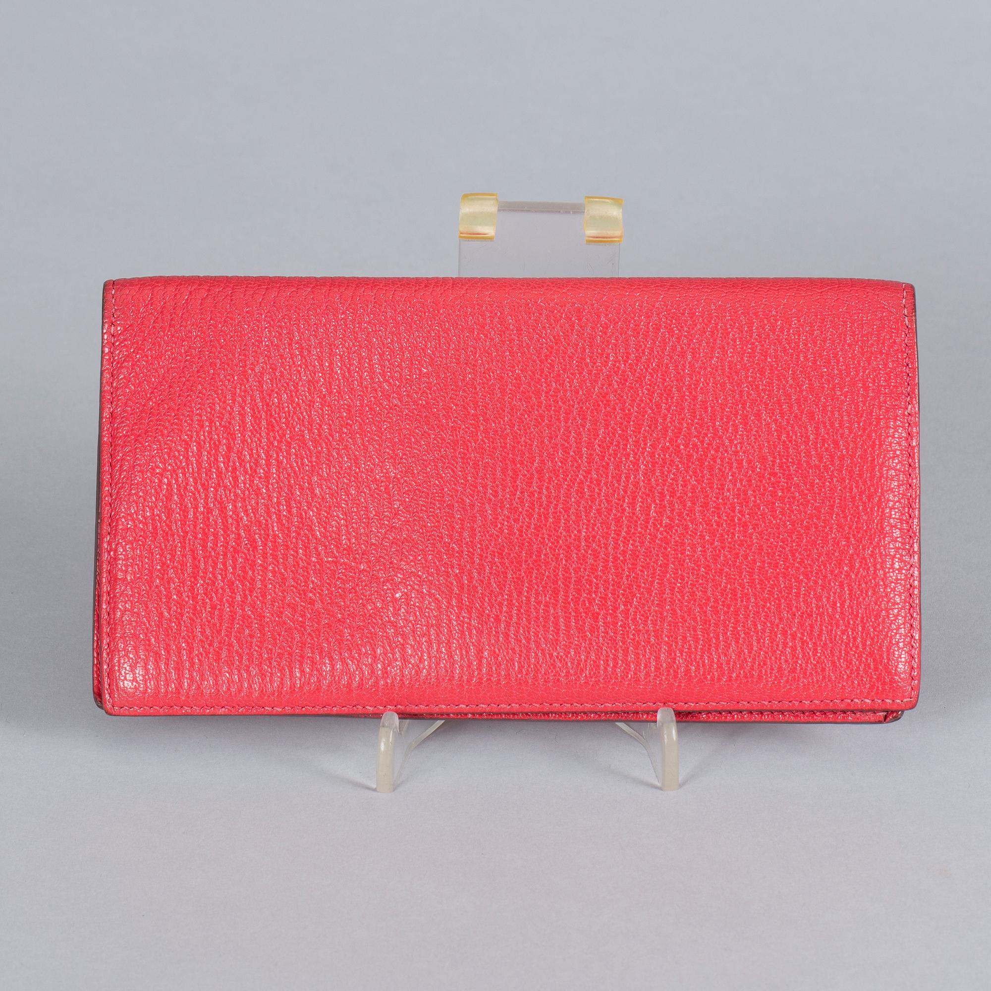 PLÅNBOK, "Evelyn Long Wallet", Hermès.