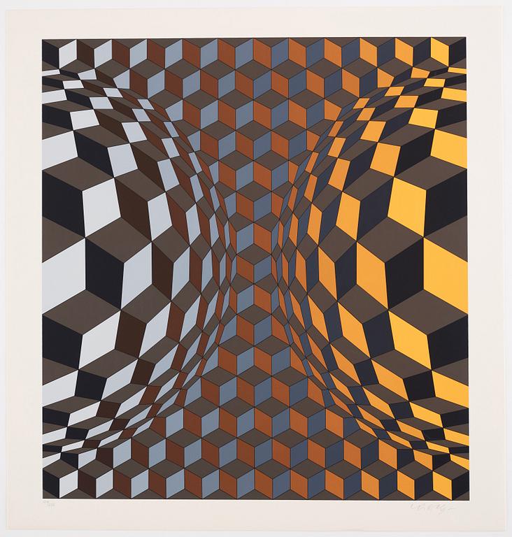 Victor Vasarely, "Louisiana-mappen".