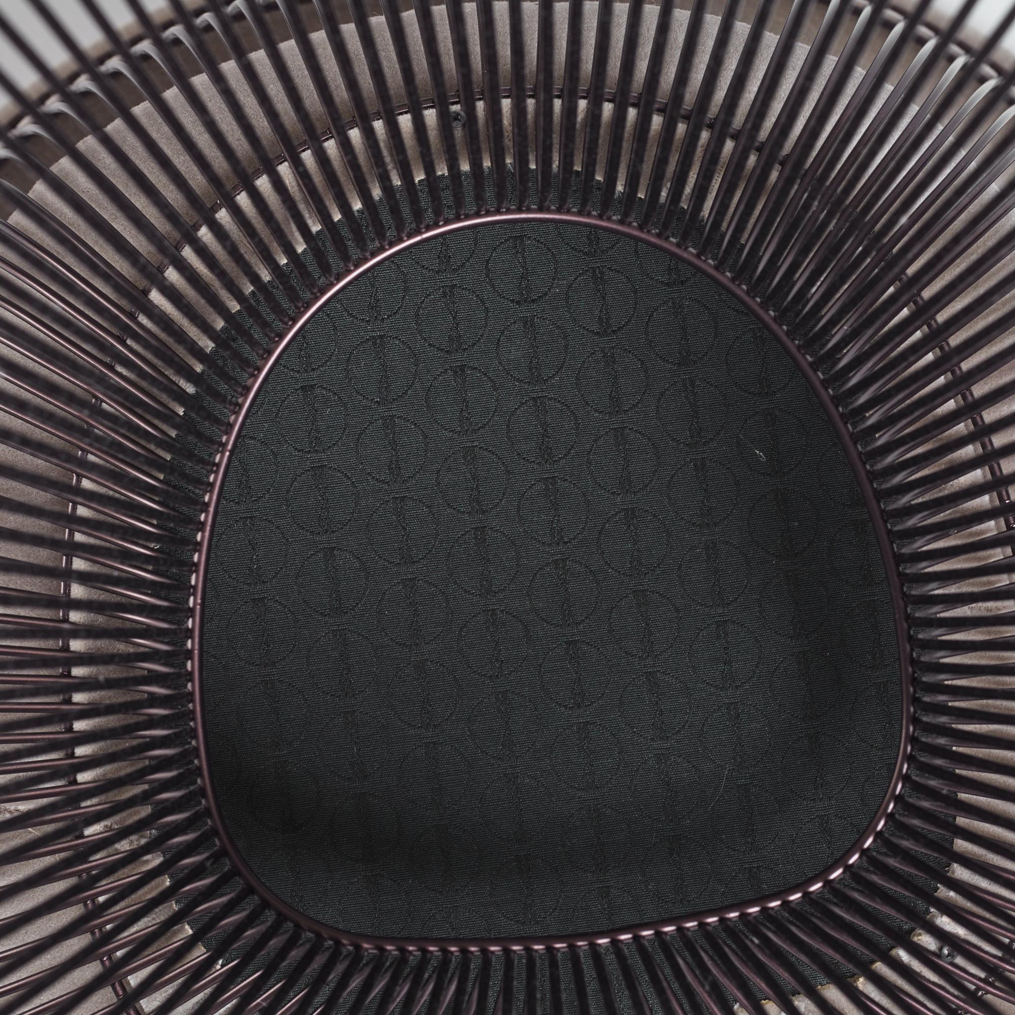 Warren Platner, a set of six "Platner Side Chair" chairs, Knoll International, post 1966.