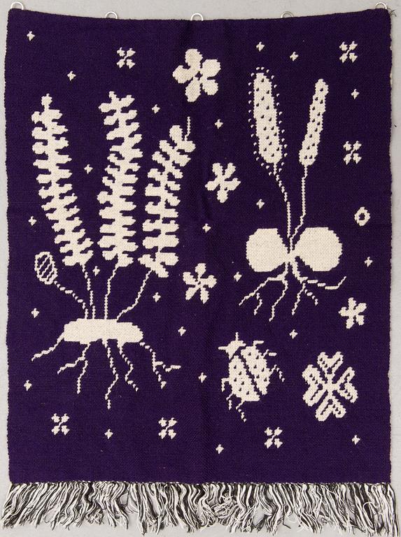 VÄGGBONAD, Helmi Vuorelma, Lahtis, 1900-talets mitt.