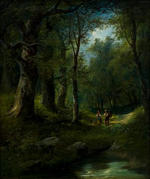 EDUARD BOEHM, oil on canvas signed.