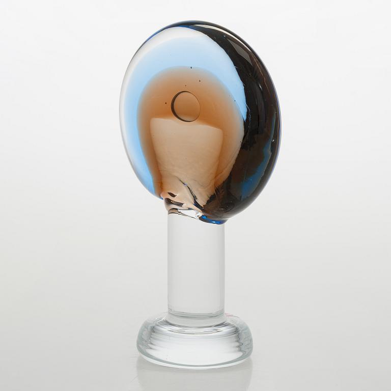 Oiva Toikka, skulptur, "Lollipop", signerad Oiva Toikka, Nuutajärvi 2008 29/60.