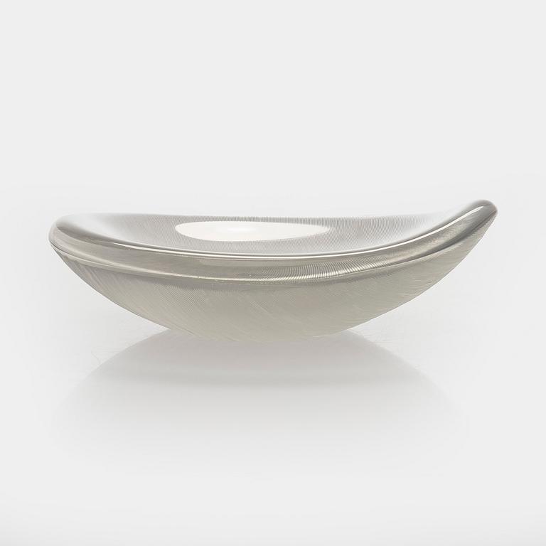 Tapio Wirkkala, skål, "Lehti" (Blad), signerad Tapio Wirkkala Iittala -56.