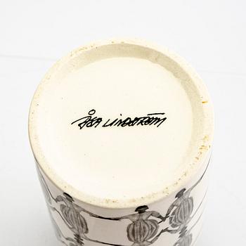 Åsa Lindström,  a set of nine different porcelain cups 21st century Rörstrand.