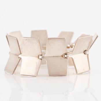 Hans Hansen, bracelet, sterling silver, Denmark.