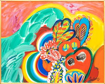 Yasse Tabuchi,  oil on canvas signed and dated 68.