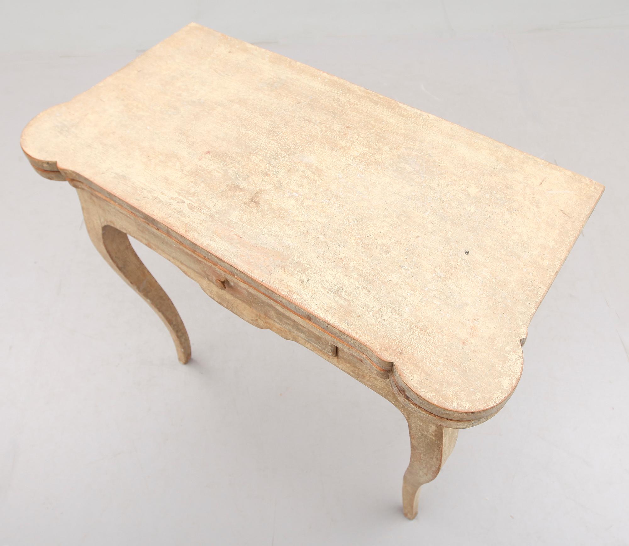 SPELBORD, rokoko, 1700-tal.