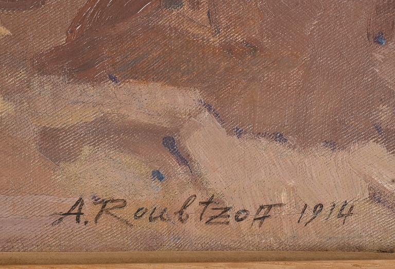 Alexandre Roubtzoff, VY FRÅN ALICANTE.