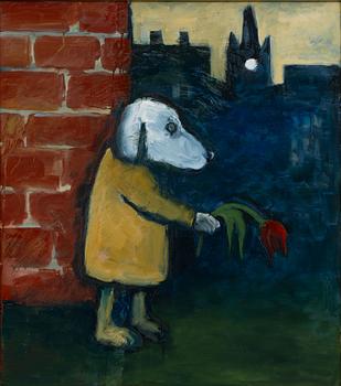 Ulf Lundkvist, With a Simple Tulip.