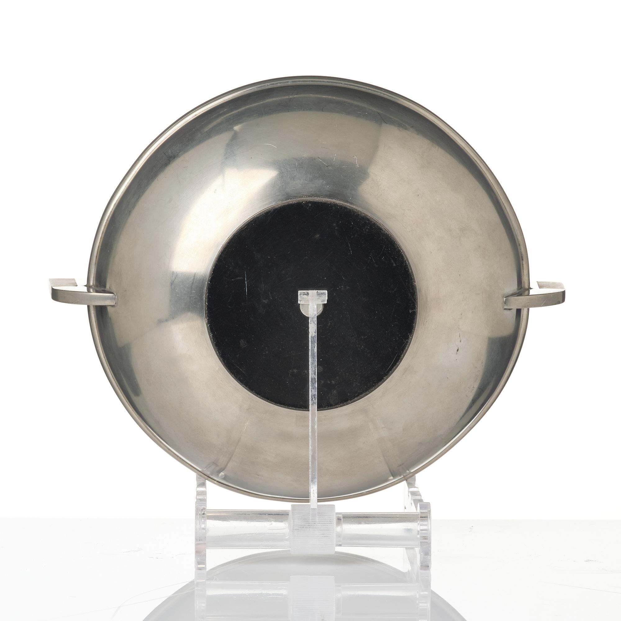 Guldsmedsaktiebolaget (GAB), tobacco jar and bowl, Stockholm, 1930s.