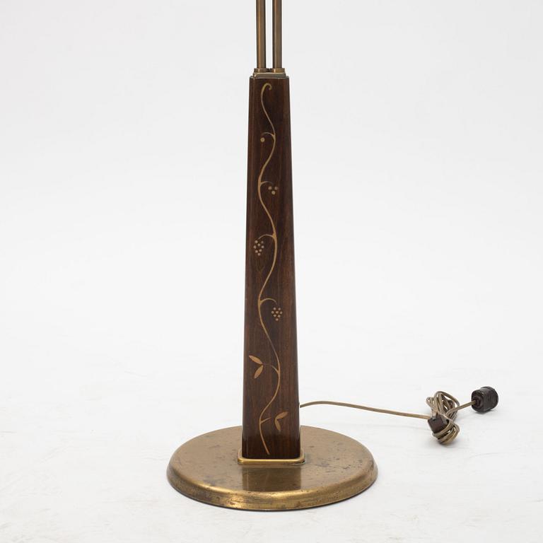 Tor Wolfenstein, tillskriven, golvlampa, Ditzingers, Swedish Modern, Stockholm 1940-tal.