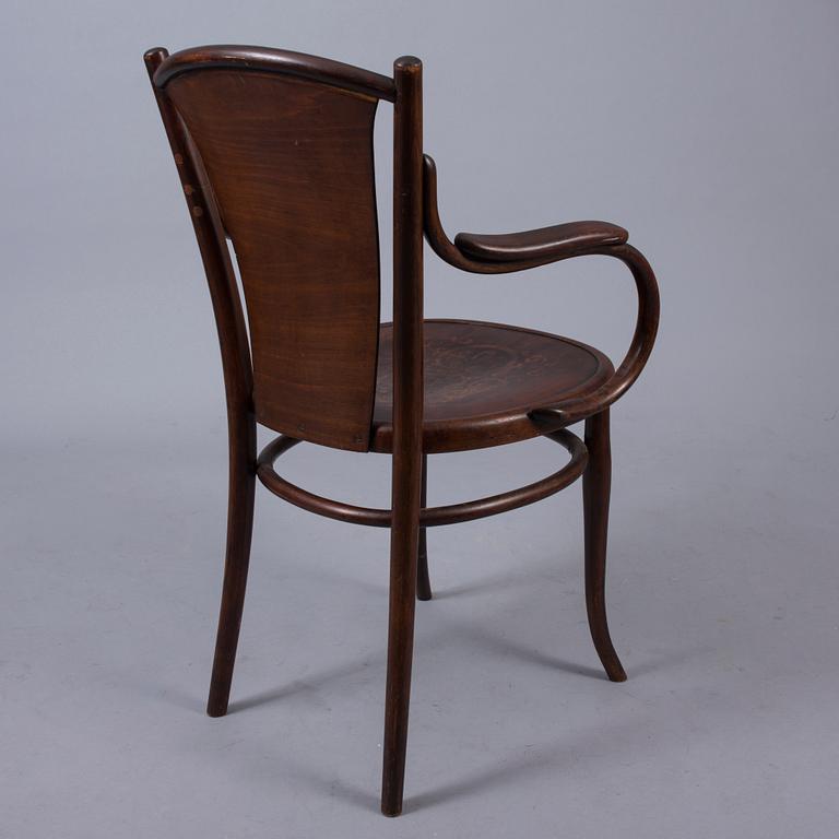 KARMSTOL, Thonet, Wien, Österrike, sekelskiftet 1800/1900.