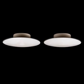 A PAIR OF WALL LAMPS / CEILING LAMPS, "AJ-Eklipta", Louis Poulsen/ license Orno1960s.