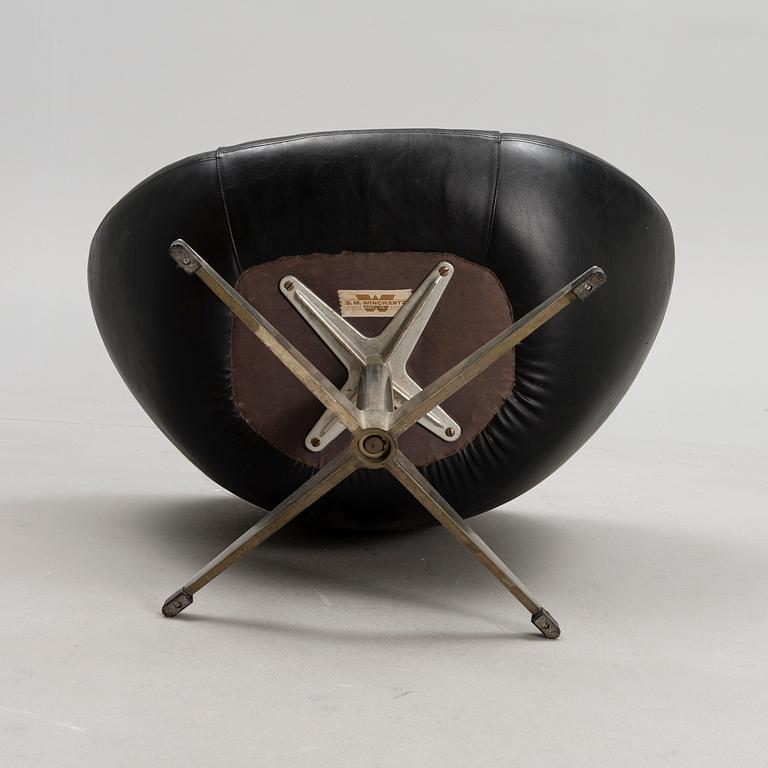 NOJATUOLI, "Rondo", S.M. Wincrantz Möbelindustri, Skövde, Ruotsi 1960-luku.