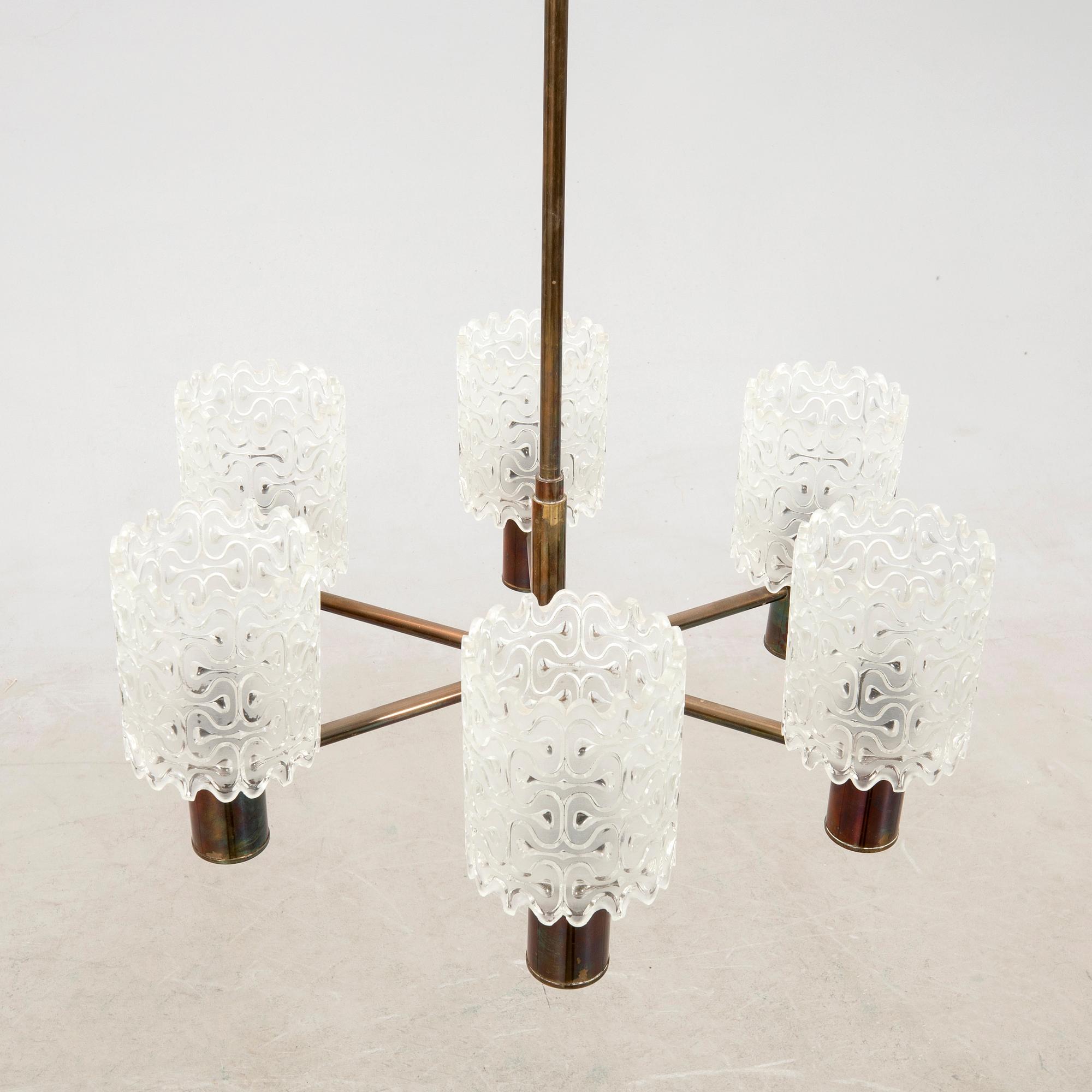 Taklampa, Tyskland, 1900-talets andra hälft.