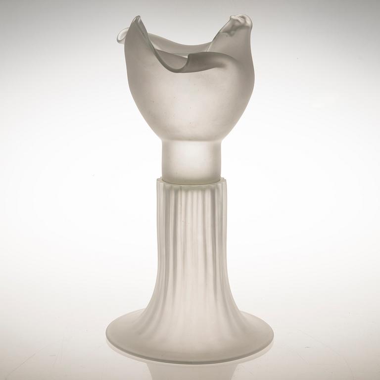 MARKKU SALO, veistos, signeerattu M. Salo, Nuutajärvi "Kokoeilu".