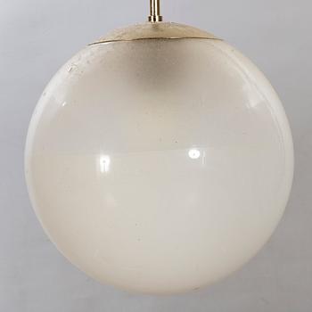 A 1930'S CEILING PENDANT.