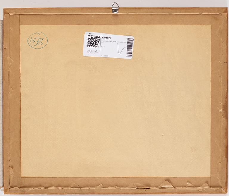 Jean Bertholle, Dark composition.