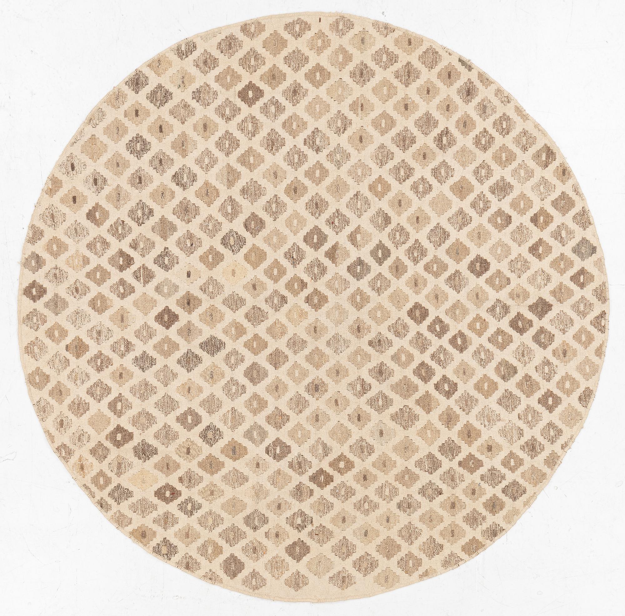 Matta, Nomad Kelim, diameter ca 100 cm.