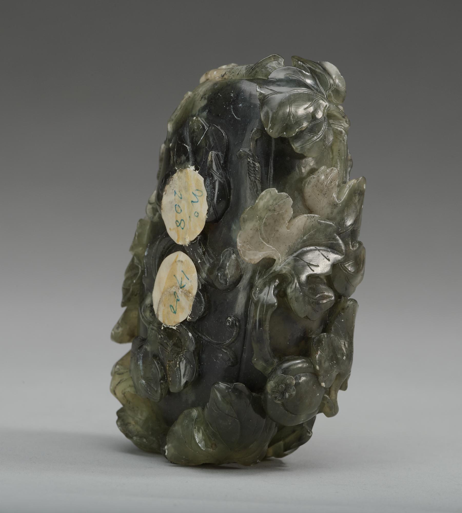 PENSELBAD, nefrit. Qing dynastin.