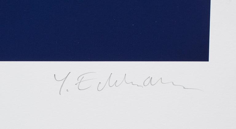 YRJÖ EDELMANN, gicléetryck, signerad och numrerad 57/175.