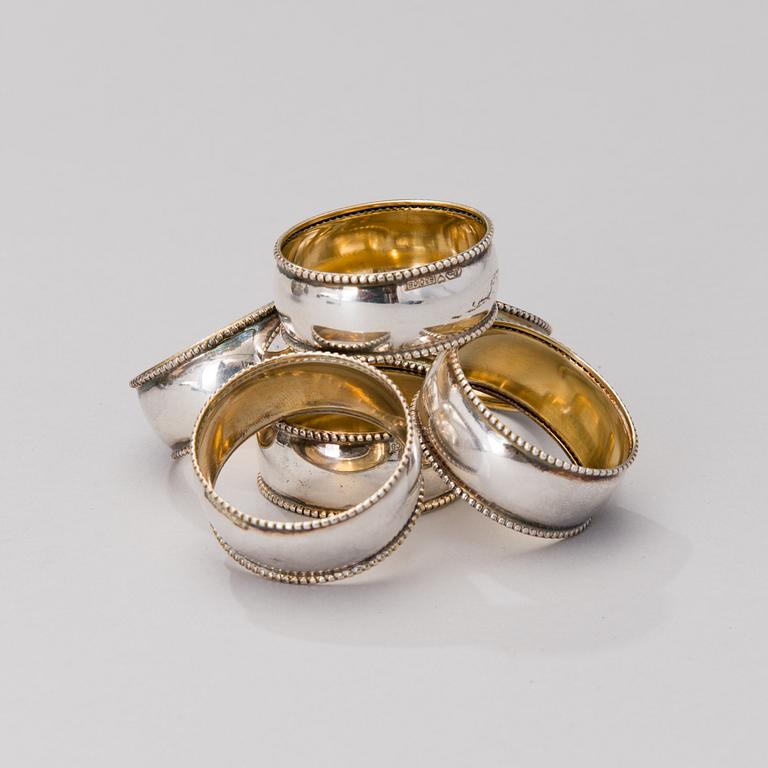 A SET OF NINE FINNISH SILVER OBJECTS.
