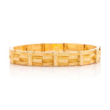 Björn Weckström, armband, "Kaskad", 14K guld. Lapponia 1974.