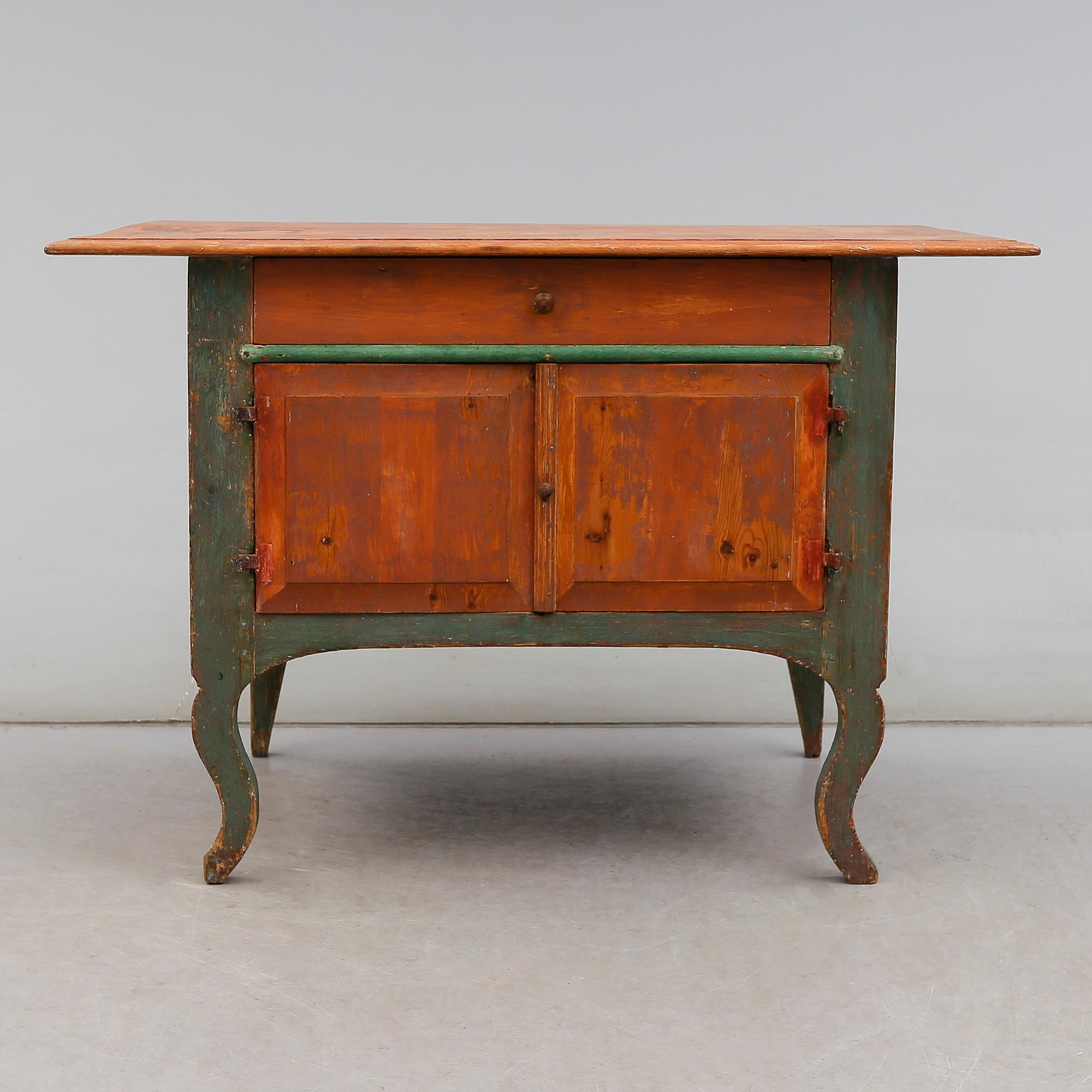 MÖSSBORD, allmoge, 1700-/1800-tal.