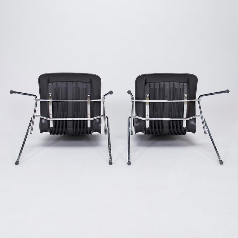 Alfred Homann, four 'Ensemble' chairs for Fritz Hansen 1995.