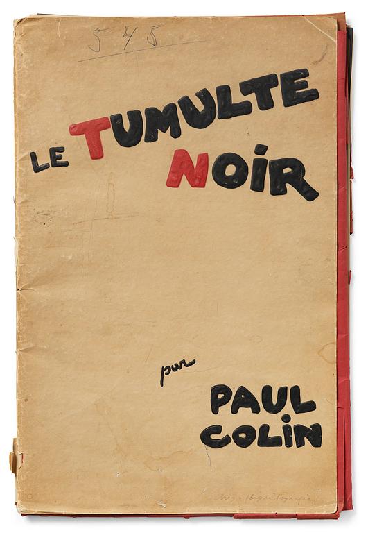 Paul Colin, "Le Tumulte Noir".