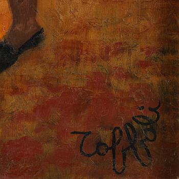 Louis Toffoli, "Chestnut Gatherer in Corsica".