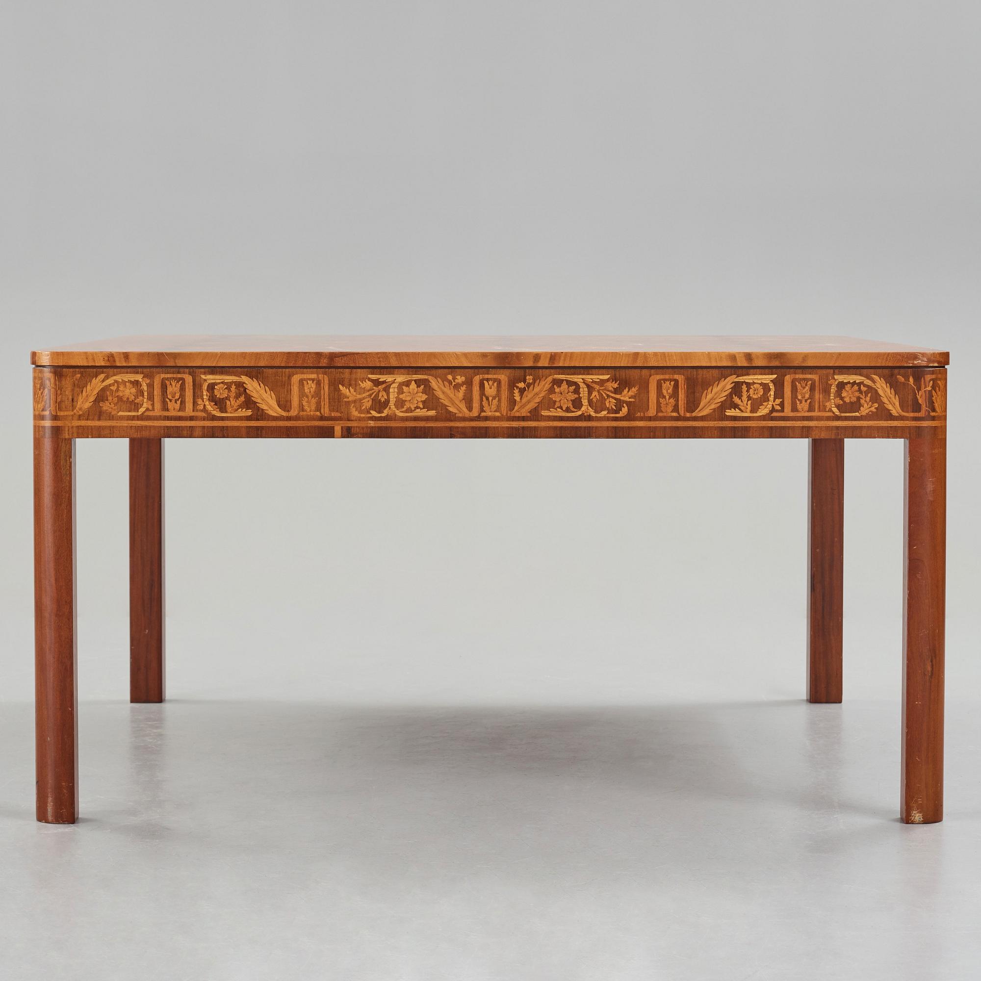 Carl Malmsten, partner's desk, Åtvidabergs industrier, Swedish Grace, ca 1934.