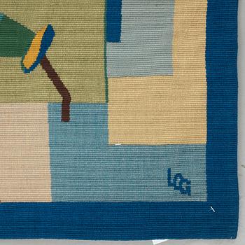 Lars Gynning, A TAPESTRY, tapestry weave, ca 200 x 142 cm, signed LOG (Lars Gynning, Pinton Frères), around 1950.