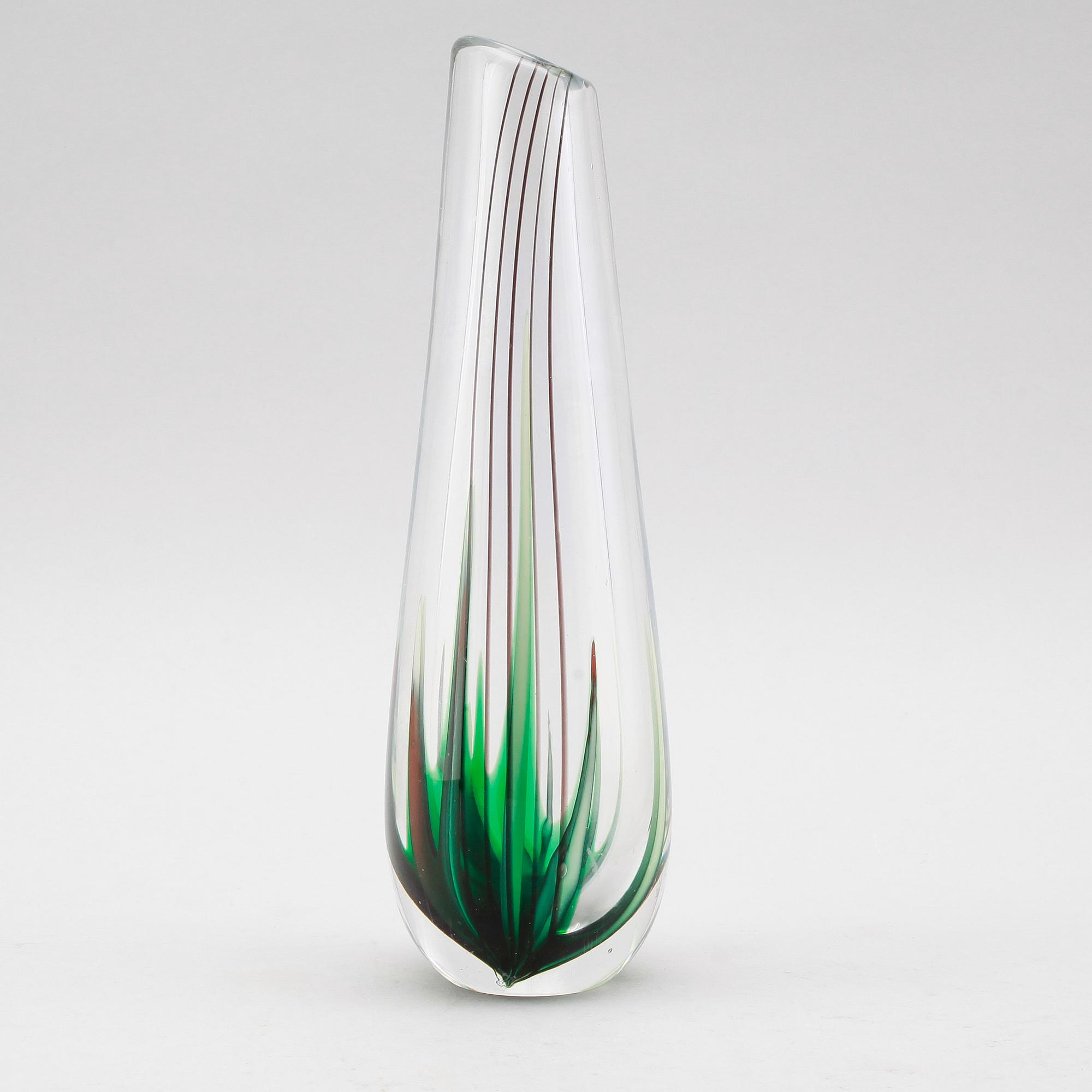 VAS, glas, Vicke Lindstrand, Kosta.