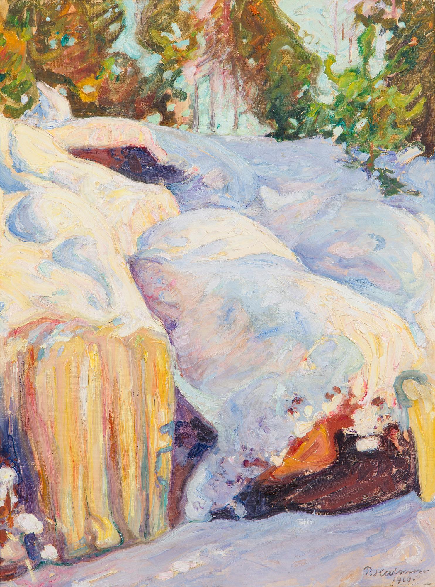 Pekka Halonen, Maaliskuun rinne.