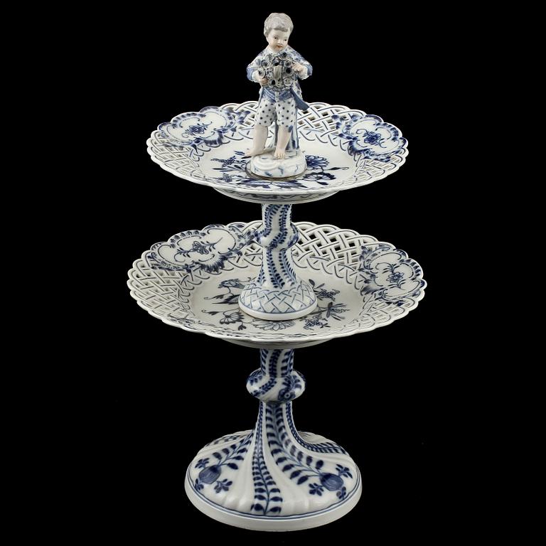 ETAGERE, Meissen, porslin, 1900-tal.