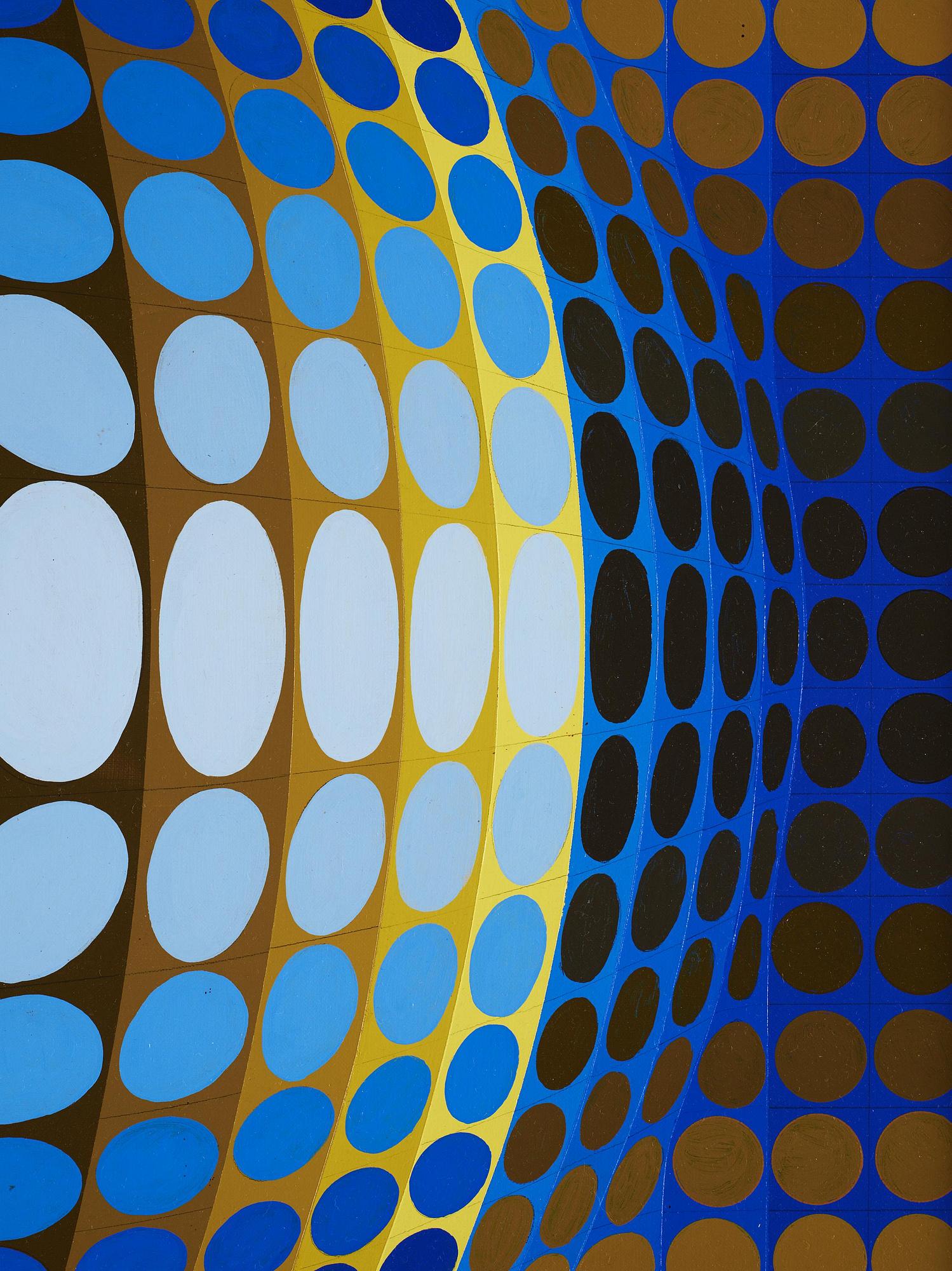 Victor Vasarely, "VEGA-JAUNE".