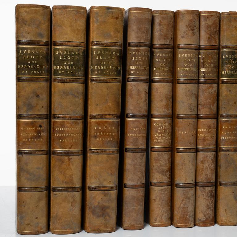 "Svenska slott och herresäten vid 1900-talets början", 12 vol. Stockholm, 1908-1933.