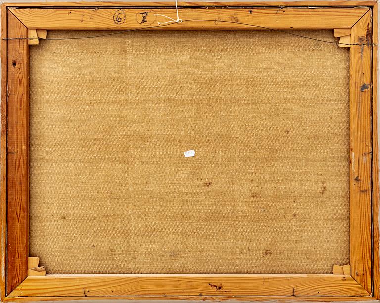 Hans Larsson, oil on canvas signed and dated 56.