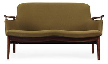 48. A Finn Juhl 'NV-53' sofa, cabinetmaker Niels Vodder, Denmark 1960's.