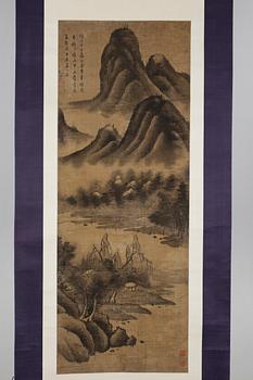 RULLMÅLNING, Kina, omkring 1900.