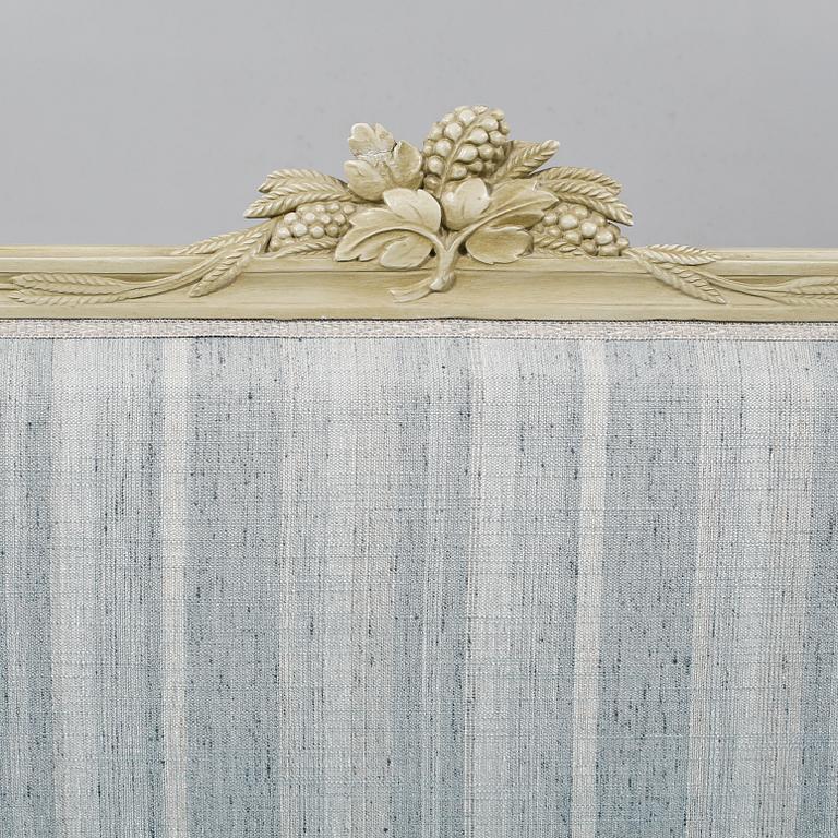 SOFFA, gustaviansk, omkring år 1800.