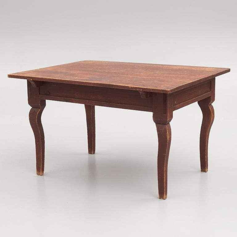 A table, Jämtland, first half of the 19th Century.