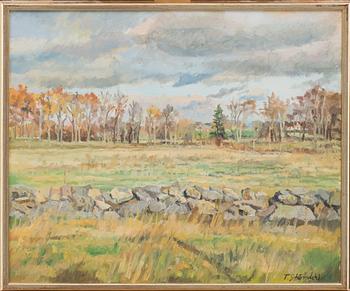 THOMAS STRÖMDAHL, olja på duk, signerad.