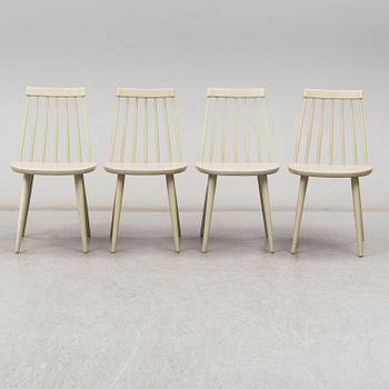 YNGVE EKSTRÖM, four 'Pinnochio' chairs, late 20th Cenutry.