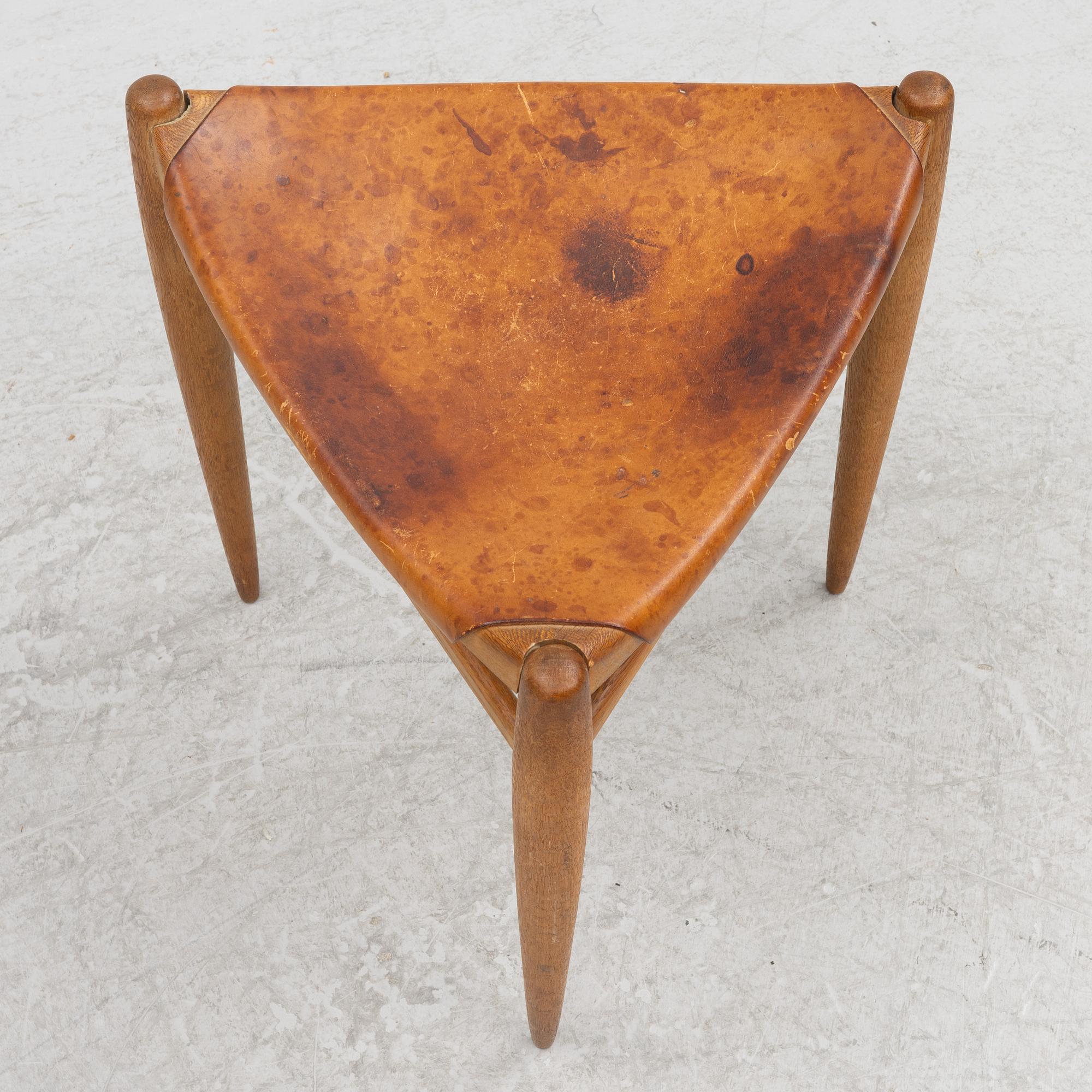 Östen Kristansson, pall, Vittsjö möbel, 1960-tal.