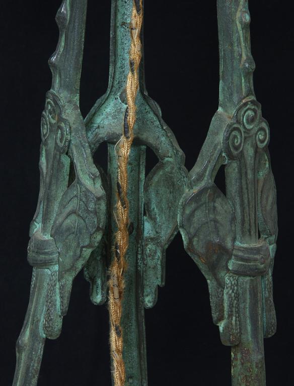TAKLAMPA, jugend, sannolikt Böhlmarks, 1900-talets början, h 90.